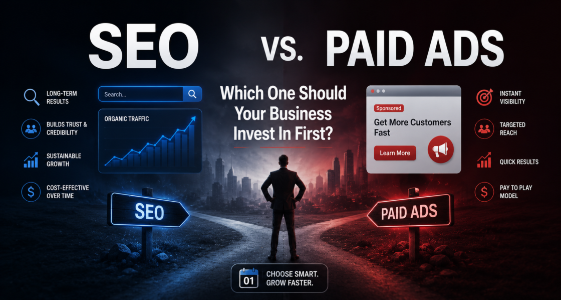 SEO vs. Paid Ads: Which One Should Your Business Invest In First?