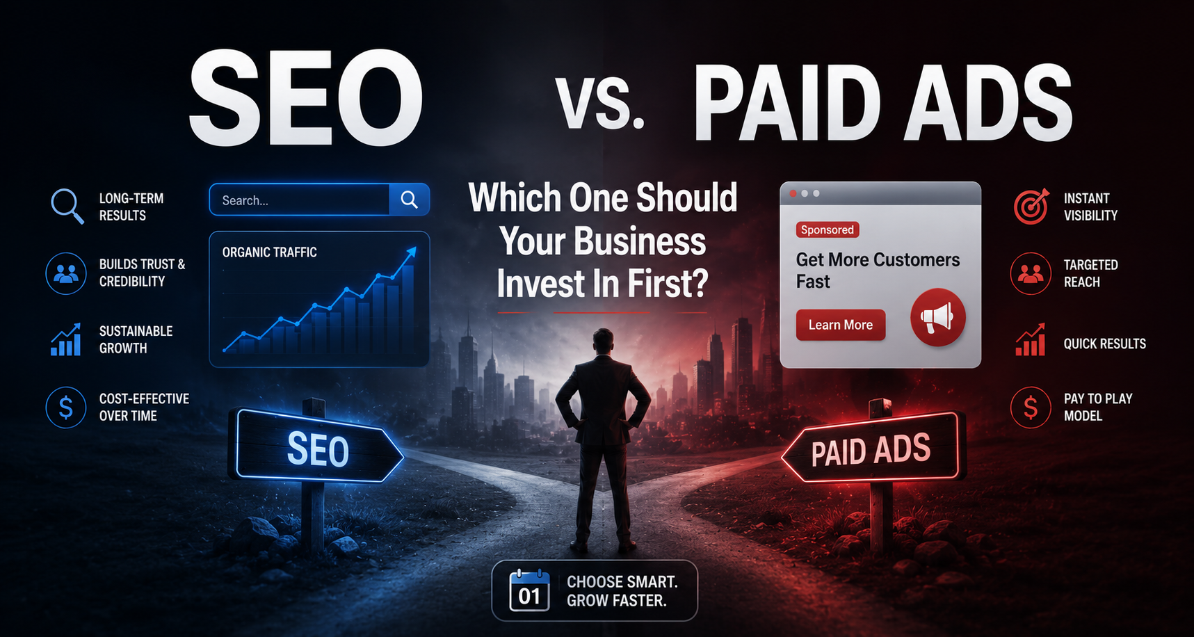 SEO vs. Paid Ads: Which One Should Your Business Invest In First?