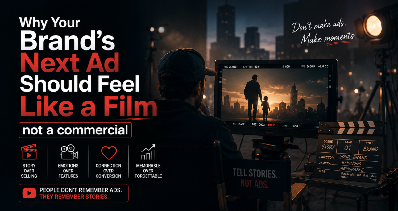 Why Your Brand’s Next Ad Should Feel Like a Film