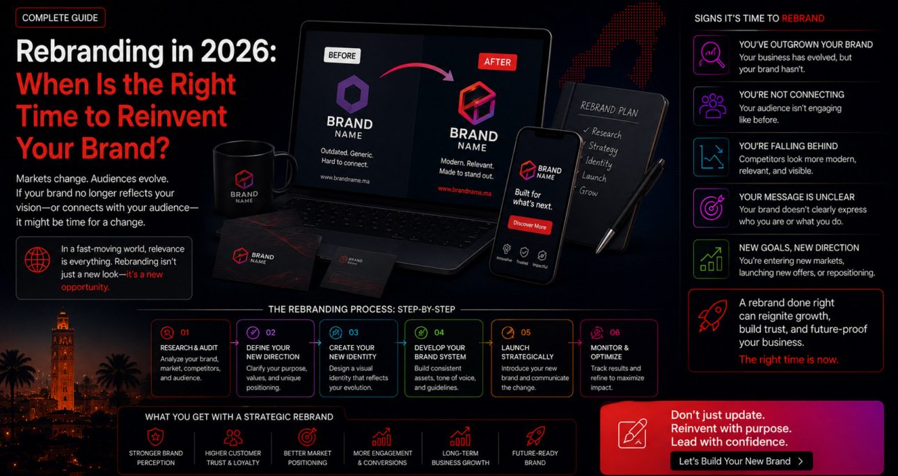 Rebranding in 2026: When Is the Right Time to Reinvent Your Brand?