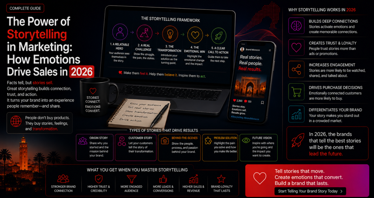 The Power of Storytelling in Marketing: How Emotions Drive Sales in 2026